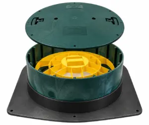 600mm x 200mm Septic Tank Riser Kit with Safety Screen